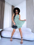 "COSMOPOLITAN" floral dress - green